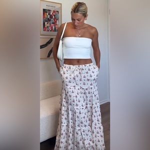 Free People Nova tiered skirt